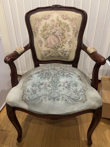 Carved french antique mahogany - carved,