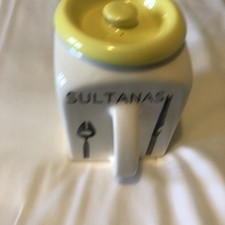 Bristol “Long Line” Kitchen Ware Storage Jar SULTANAS