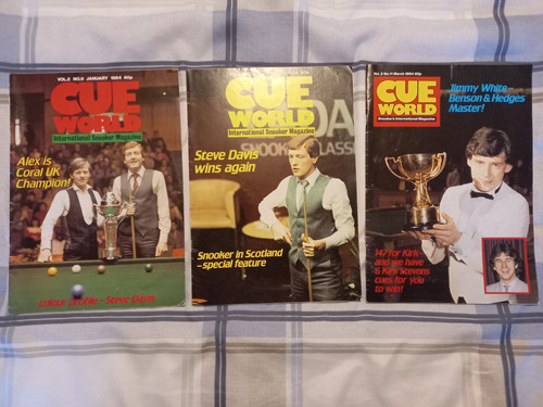 1984 cue world magazines - cue,