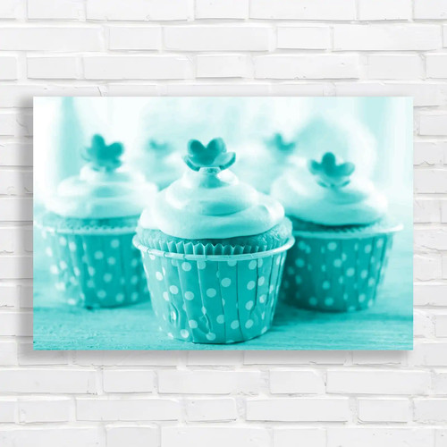 Cupcake kitchen canvas print - ,