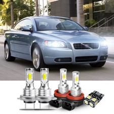 For Volvo C70 2006-2013 White
