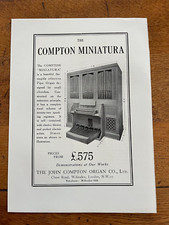 1931 print - the compton miniatura £575 advert