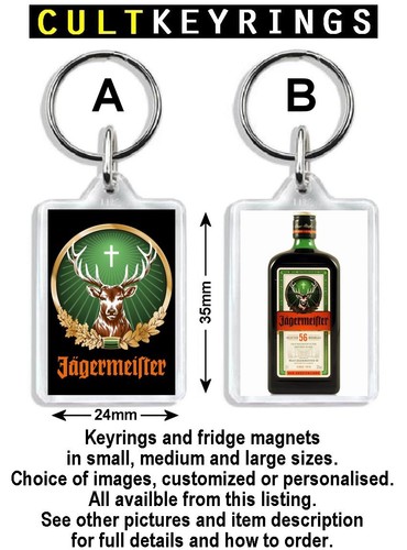 Jagermeister keyring fridge - jagermeister,