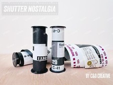 3 x 120/220 Take Up Film Spools Reels w Backing Paper for Medium Format Camera