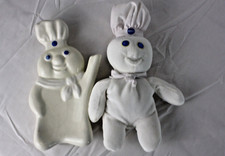 Pillsbury Dough Boy Spoon Rest and Bean Bag Doll