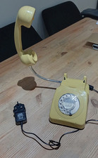 Vintage rotary telephone