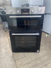 New Graded Bosch Double Oven  Electric MBA533BS3B Series 4