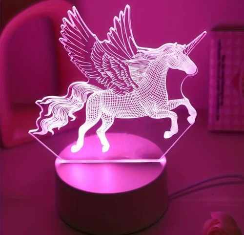 Unicorn pegasus night light - unicorn,