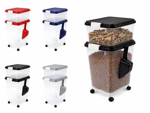 3pc airtight pet - food, storage