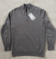 Men's N Peal Cashmere 1/4 Zip