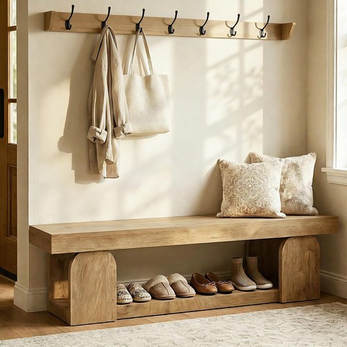 Inch farmhouse wooden - 63-inch,