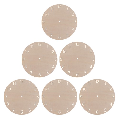 Pcs wooden dial clock making - pcs,