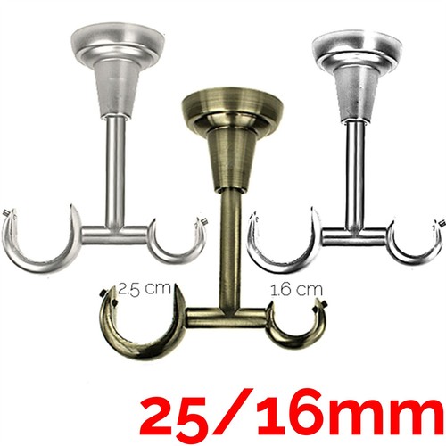 Curtain pole ceiling - curtain, bracket