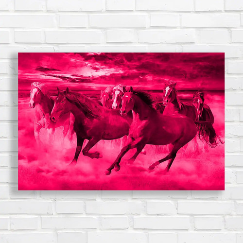 Realistic herd horses - of,