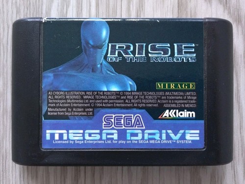 Sega mega drive game rise - -, of