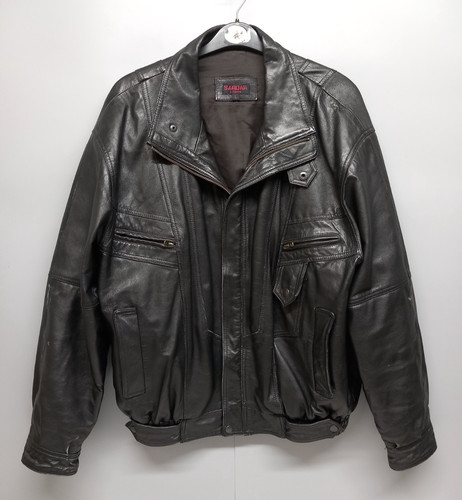 Mens vintage black leather - mens,
