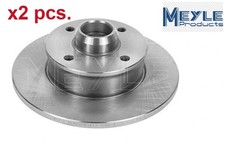 X2 PCS REAR BRAKE DISC SET
