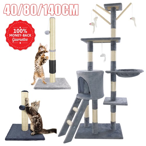 140cm cat tree tower - 40/80/140cm,