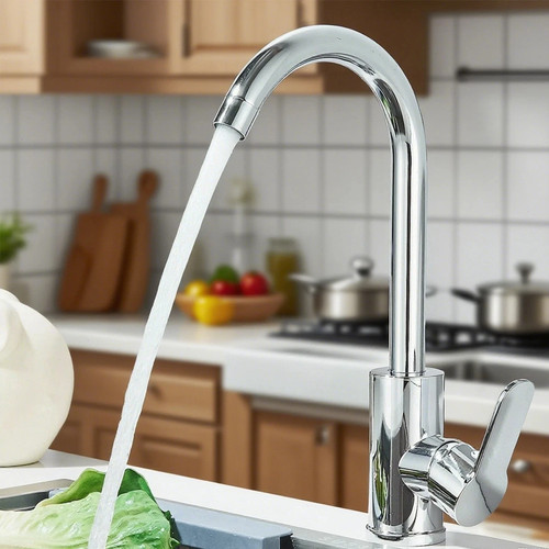Modern kitchen sink - kitchen, taps