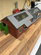 Laser Cut O Gauge Goods Shed, Platform And Canopy