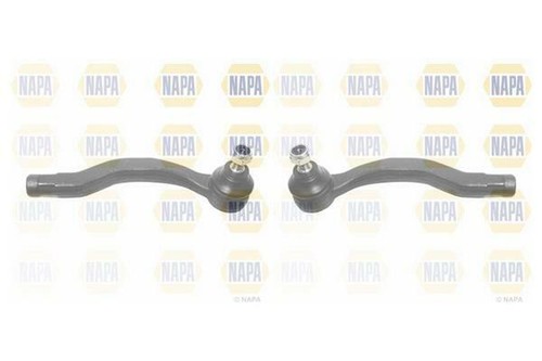 Pair tie track rod - track,