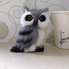 Mini Fake Artificial Bird Owl