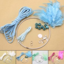 DIY Handmade Boho Dream Catcher Kit Craft Ornament For Wedding Wall Hanging Deco