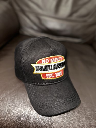 Dsquared2 black baseball cap - dsquared2,