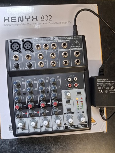 Behringer xenyx 802 input - ,