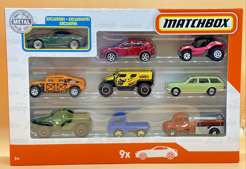 Matchbox pack diecast set - 9,