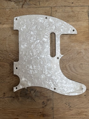 Telecaster pickguard white - pickguard,