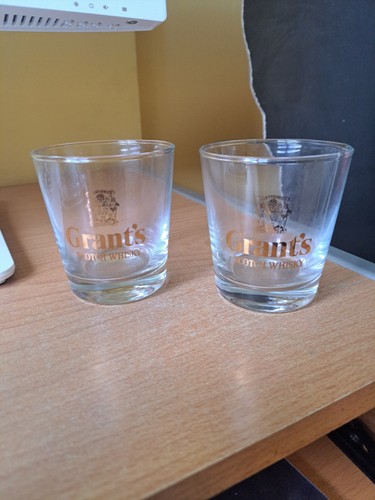 Two clear glass - two, grant's