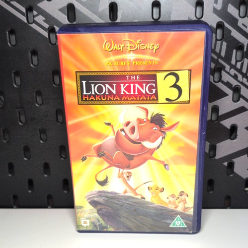 The lion king vhs video - lion,