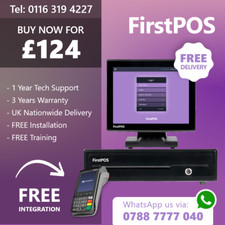 FirstPOS 15in Touch Screen AIO