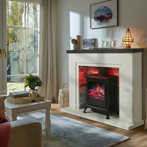 Electric fireplace suite with - electric,