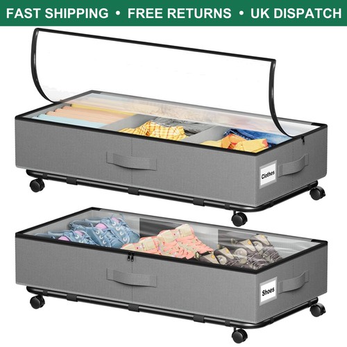 Convenient pack under bed - 2-pack,