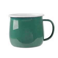 Coloured Enamel Belly Mugs