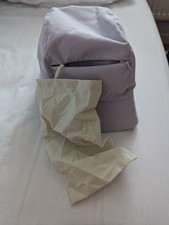 Ladies Pack Away Bucket Hat With Pocket Bag Lilac Liz Claiborne