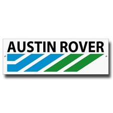 AUSTIN ROVER METAL SIGN  -