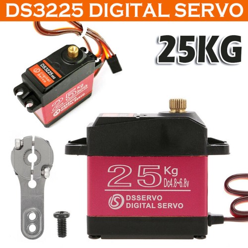 Waterproof 25kg metal gear - waterproof,