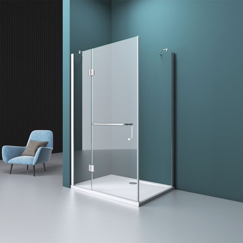 Shower enclosure frameless - shower,