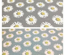 Clarke+Clarke-Studio G-CAPRI,Daisy Flower,Cotton Fabric.Upholstery/Curtain/Craft