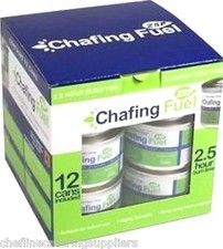 12x Chafing Dish Fuel Gel Cans 2.5 Hour Non Toxic,Catering, Smokeless, Buffet