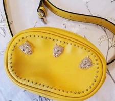 Topshop Bumbag Yellow Tiger