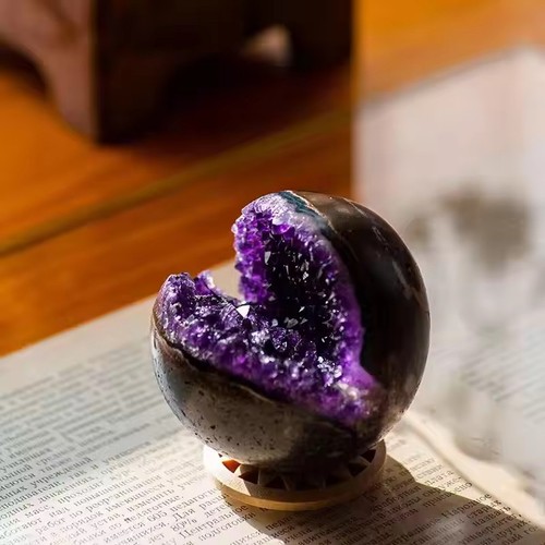 High quality natural amethyst - high,