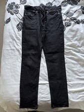 Mens H&M Black Jeans Slim Fit