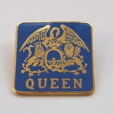 QUEEN ENAMEL LAPEL PIN BADGE