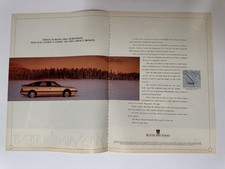 Original Rover 800 Vitesse Fastback Magazine Advert Poster Man Cave Garage Retro