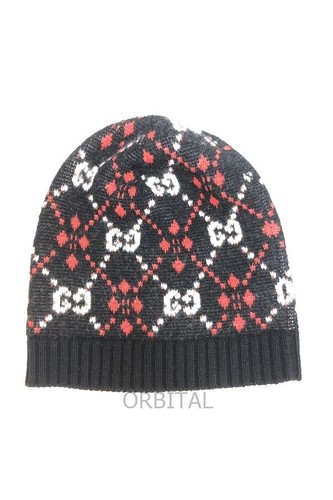 Gucci logo beanie hat - logo,