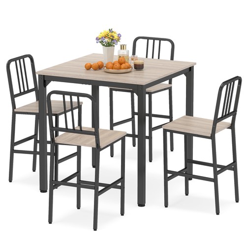Piece kitchen bar table and - 5-piece,
